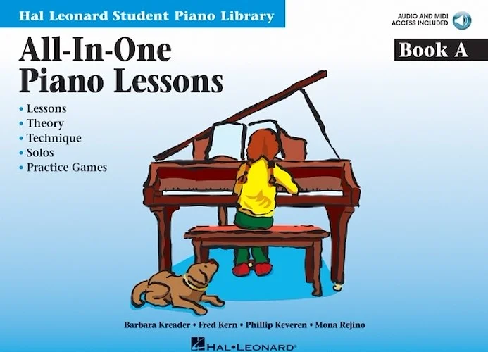 All-in-One Piano Lessons Book A