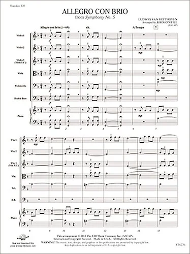 Allegro con brio from Symphony No. 5<br>
