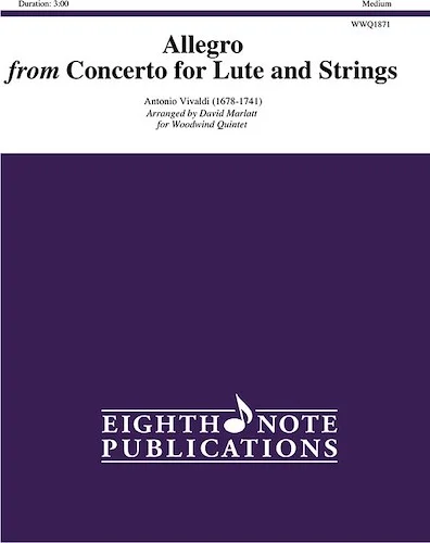 Allegro: from <i>Concerto for Lute and Strings</i>