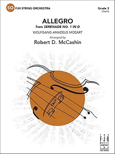 Allegro from Serenade No 1 in D<br>