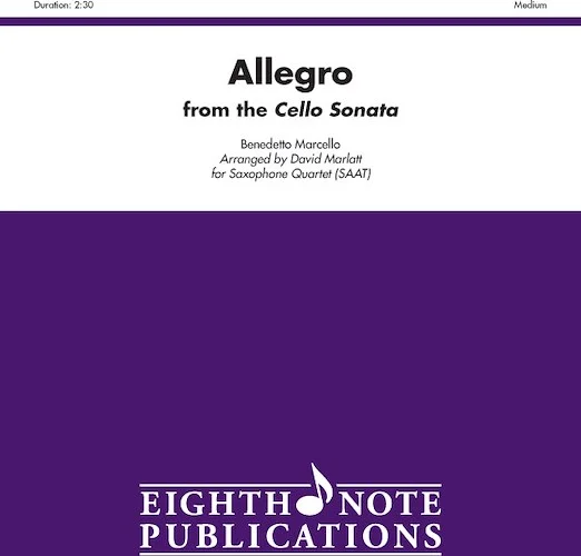 Allegro (from the <I>Cello Sonata</I>)