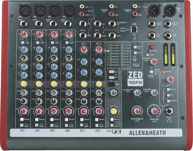 Allen & Heath ZED-10FX Mixer 
