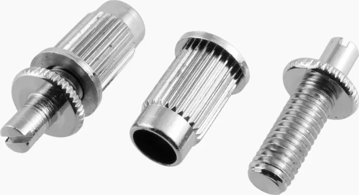 Allparts Large Hole Stud and Anchor Set for Tunematic<br>Chrome