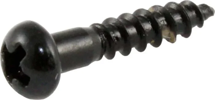 Allparts Long Machine Head Screws<br>Black, Pack of 100