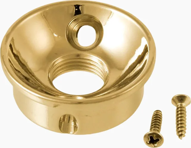 Allparts Retrofit Jackplate for Telecaster®<br>Gold-plated brass, Single Item
