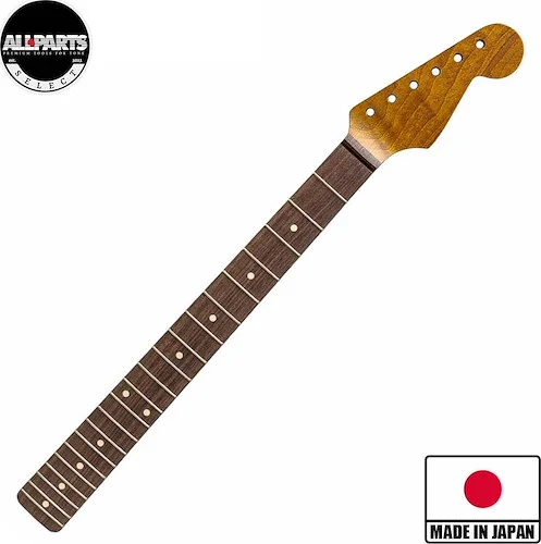 Allparts Select Tribute Series "Pride and Joy" Replacement Strat Neck Roasted Maple - Licensed by Fender