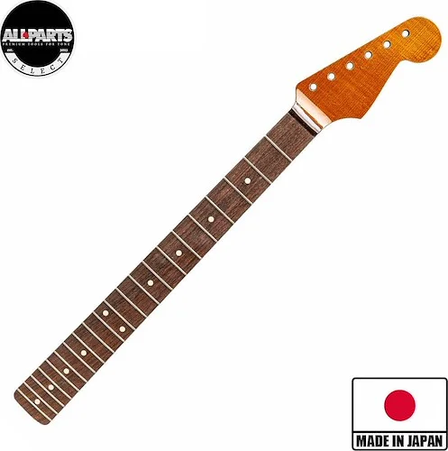 Allparts Select Tribute Series "Pride and Joy" Replacement Strat Neck Roasted Quartersawn Maple - Licensed by Fender