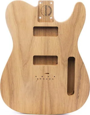 Allparts Select Unfinished Featherweight Replacement Body for Tele - Dual P90's<br>