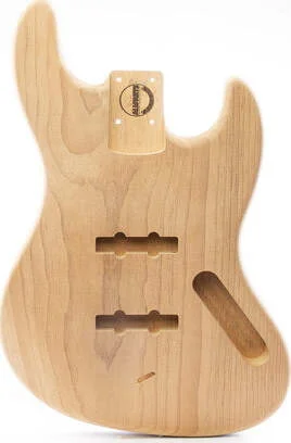 Allparts Select Unfinished Roasted Sugar Pine Replacement Body for Jazz Bass<br>