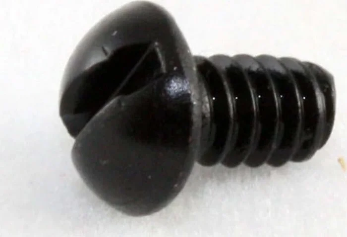 Allparts Slot Head Switch Mounting Screws<br>Black