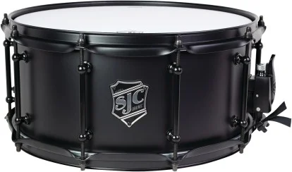 Alpha Black Steel Snare, 6.5 inch. x 14 inch.