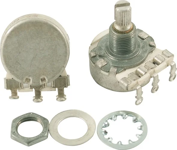 Alpha Potentiometer 50 kohm - Linear Taper - Split Shaft - Standard Bushing (100)
