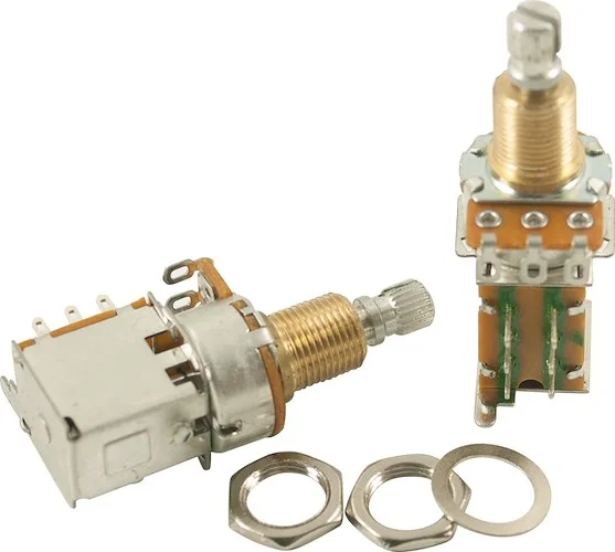 Alpha Potentiometer With Push-Push DPDT Switch - 250 kohm - Standard Bushing (100)