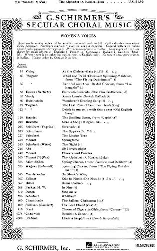 Alphabet, The A Cappella