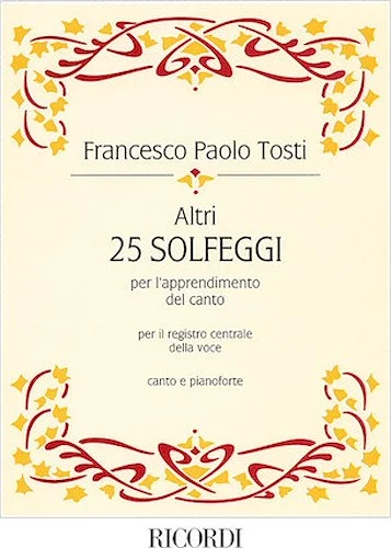 Altri - 25 Solfeggi for Middle Range