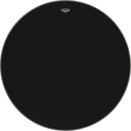 Ambassador Ebony Series Drumhead - for Bass Drum