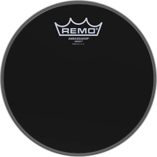 Ambassador® Ebony® Drumhead, 8"