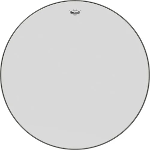 Ambassador Smooth White Series Drumhead - for Bass Drum