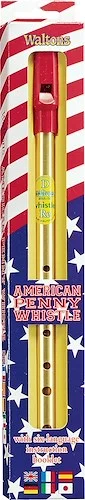 American Penny Whistle - with Six Language Instruction Booklet