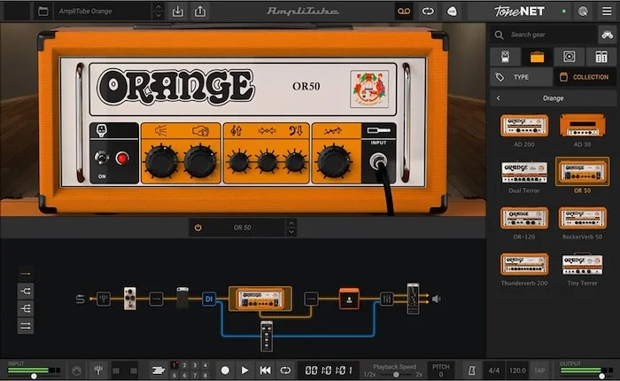 AmpliTube ORANGE (Download)<br>AmpliTube ORANGE
