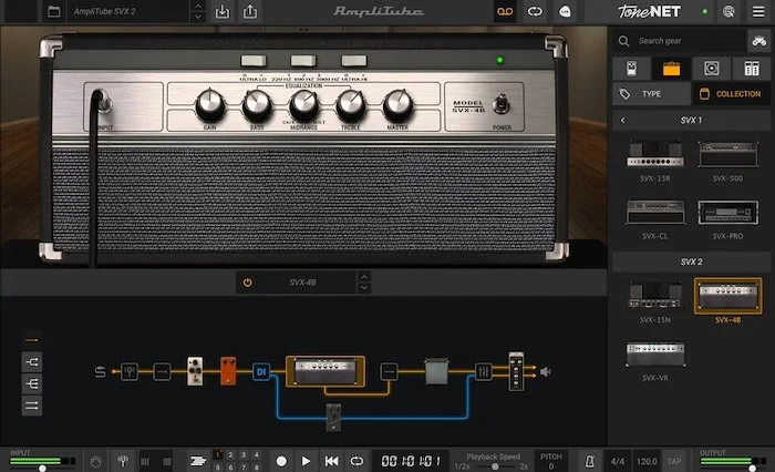 AmpliTube SVX 2 Upgrade (Download)<br>Upgrade from AmpliTube SVX 1