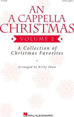 An A Cappella Christmas, Volume 2 - (A Collection of Christmas Favorites)