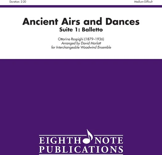 Ancient Airs and Dances, Suite 1 Balletto