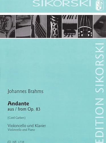 Andante from Op. 83