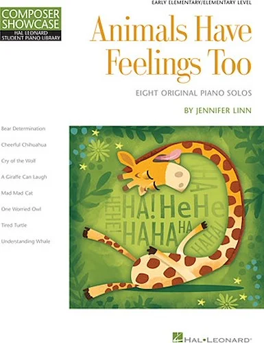 Animals Have Feelings Too - Eight Original Piano Solos