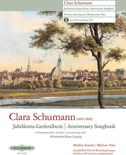 Anniversary Songbook: 14 Songs (Medium/Low Voice) [incl. CD]<br>CD with Piano Acc.