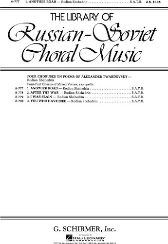 Another Road  A Cappella - from "Four Choruses of Alexander Twardovsky"