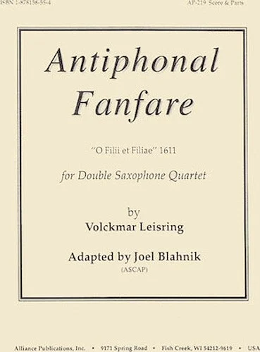 Antiphonal Fanfare - Sax - Set