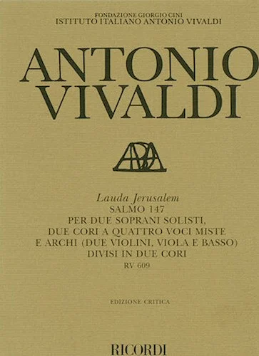 Antonio Vivaldi - Lauda Jerusalem - (Psalm 147) RV 608