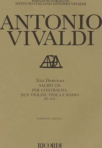 Antonio Vivaldi - Nisi Dominus - (Psalm 126), RV 608