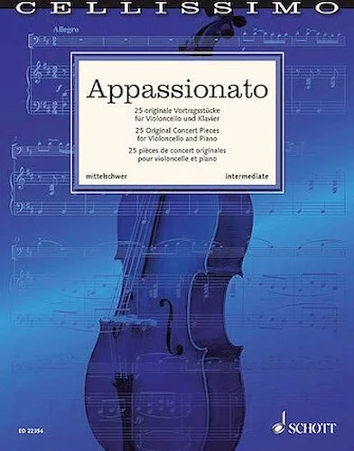 Appassionato - 25 Original Concert Pieces for Cello and Piano