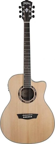 Washburn AG70CE Apprentice Series Grand Auditorium Cutaway Acoustic Electric Guitar