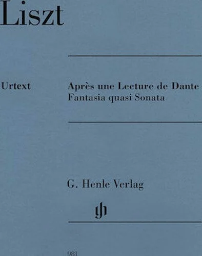 Apres une lecture de Dante - Fantasia quasi Sonata