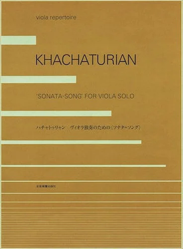 Aram Khachaturian - Sonata-Song