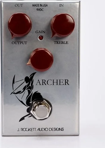 Archer Ikon Silver Boost/OD Pedal | Capital Music Gear