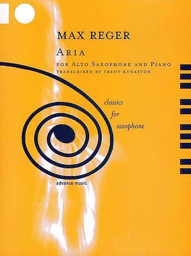 Aria Opus 103a, No. 3: For Alto Saxophone and Piano