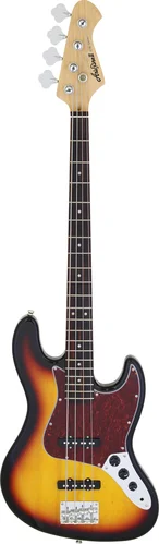 ARIA PRO II ELECT JAZZ BASS GUITAR 3 TONE SUNBURST