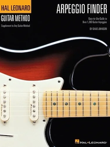 Arpeggio Finder - Easy-to-Use Guide to Over 1,300 Guitar Arpeggios