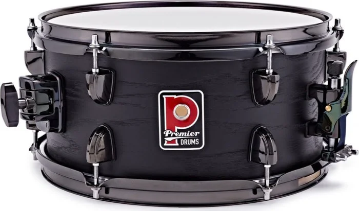 Artist 12" x 6" Birch Snare Drum, Stealth Black