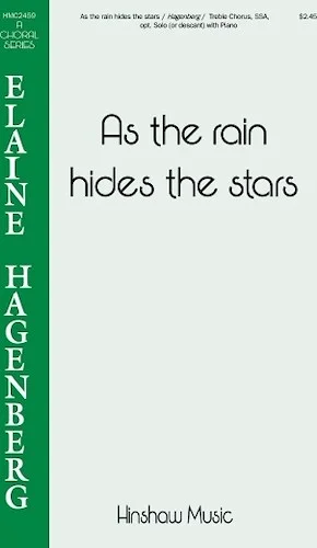 As the Rain Hides the Stars