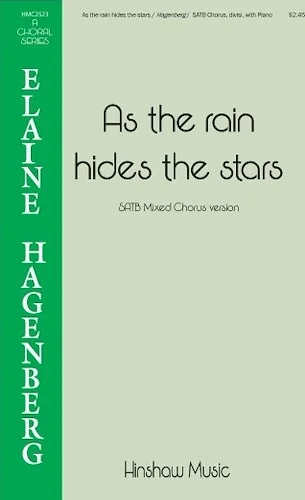 As the Rain Hides the Stars