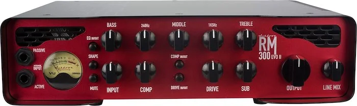 Ashdown RM-300 EVOII 300 Watt Bass Amplifier Head