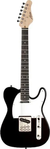 Austin Classic Bolt-On Single Cutaway Electric Guitar, Black
