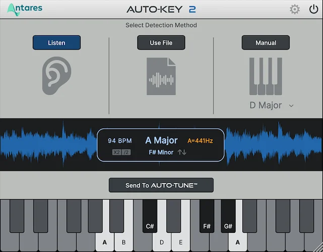 Auto-Key 2 (Download) <br>Automatic Key, Scale, and Tempo Detection