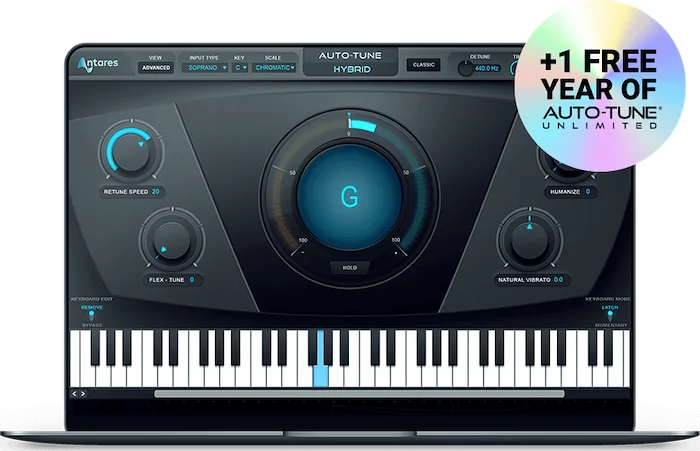 Auto-Tune Hybrid (Download)<br>Real-Time Auto-Tune for AVID DSP Systems