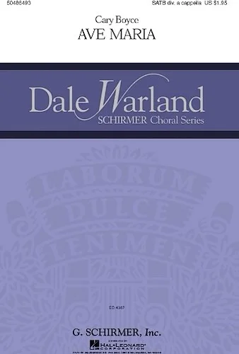 Ave Maria - Dale Warland Choral Series